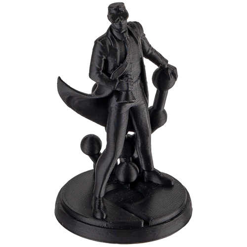 3D-Druck einer Figur aus Polymaker ASA in Black